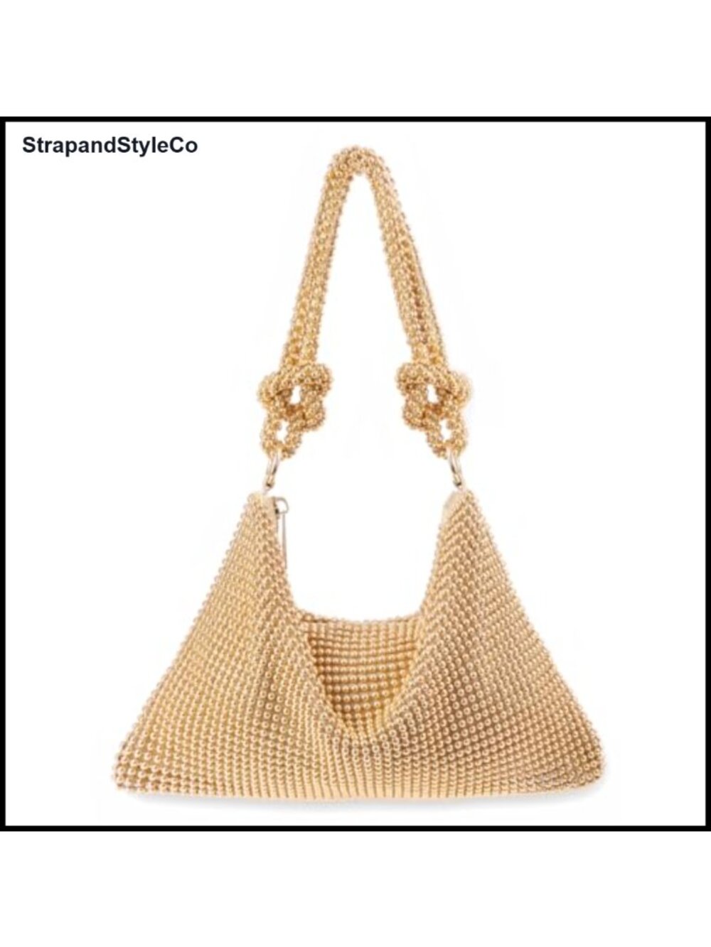 Rhinestone Crystal Clutch Evening Bag for Weddings & Parties